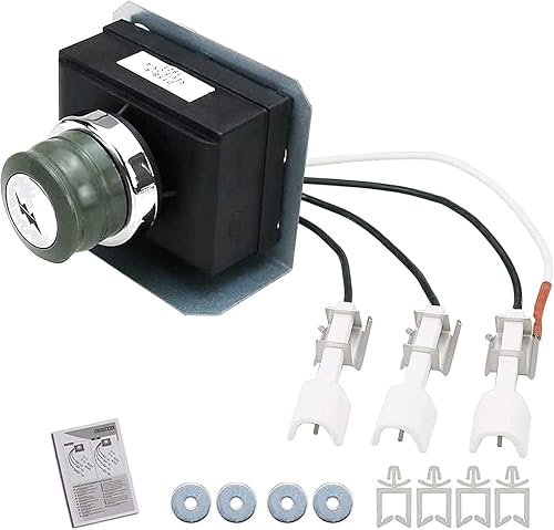 Uniflasy 69851 Botón de encendido de parrilla para Weber Spirit 220320330335 Series Grill, kit de encendido de repuesto para E220 E330 E320 E335,