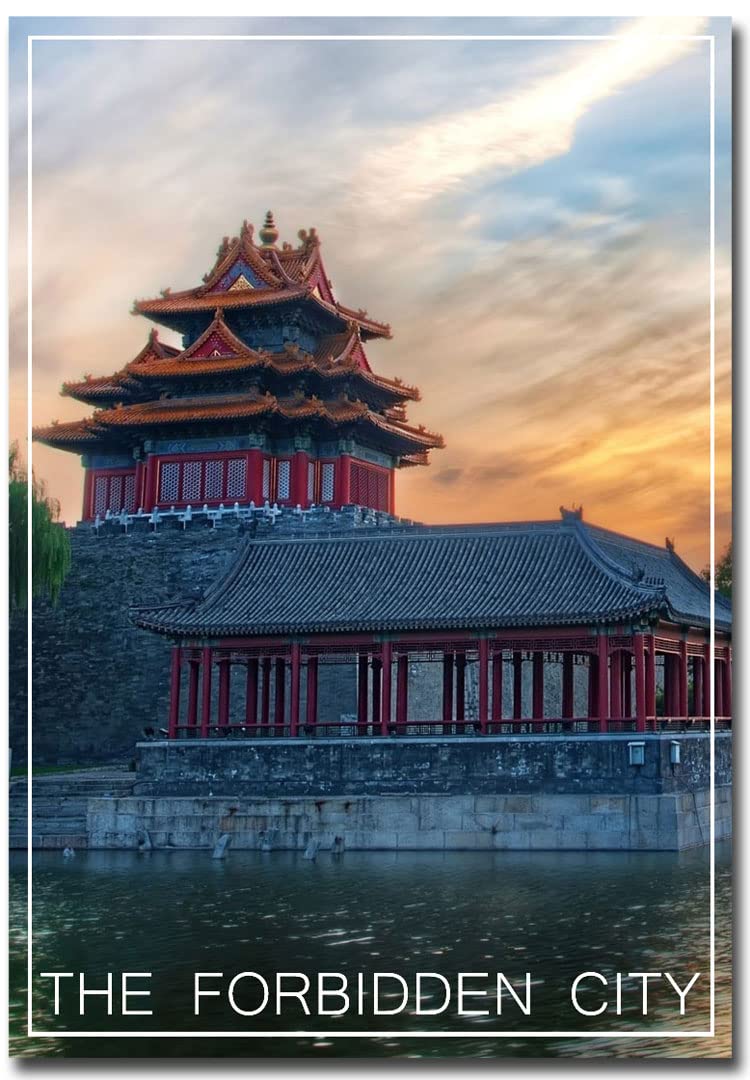 The Forbidden City Beijing, China Fridge Magnet Size 2.5" x 3.5"