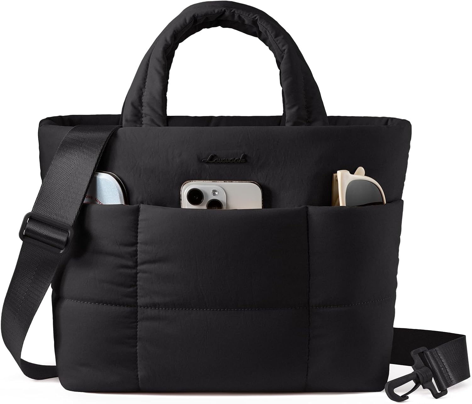 LOVEVOOK Small Tote Bags for Women, Puffer Purse and...