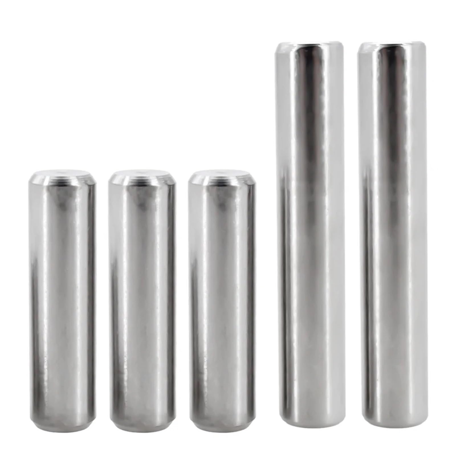 20-150 szt. 304 ze stali nierdzewnej cylindryczny kołek blokujący ustalający elementy mocujące zestaw asortymentowy GB119 M4 M5 M6 M8(M8,18mm (80pcs))