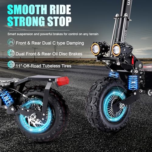 Fast Electric Scooter Adults, 1200W/5600W Off Road E