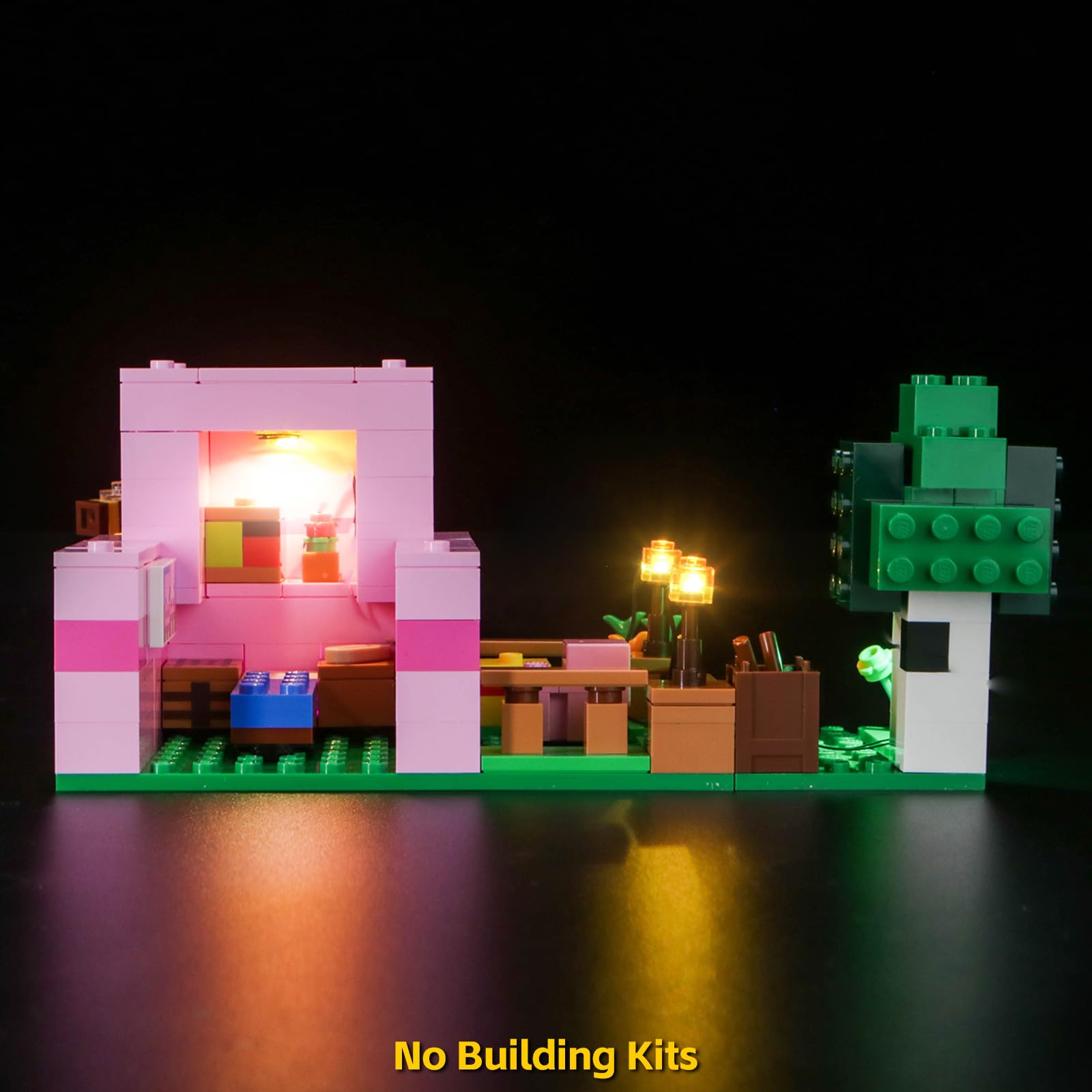 Led Light Set Compatible with Lego Minecraft The Baby Pig House (No Model) - Image 2