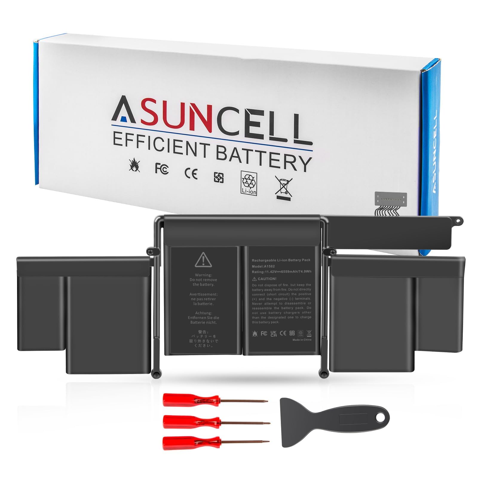 Amazon.com: ASUNCELL A1502 A1582 Laptop Battery for MacBook