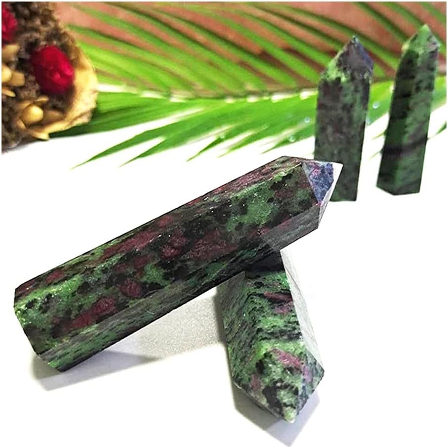 クリスタル 1個 天然エピドート タワー クリスタル ストーン ポイント ミネラル 鉱石 オベリスク ホームデコレーション クリスタ