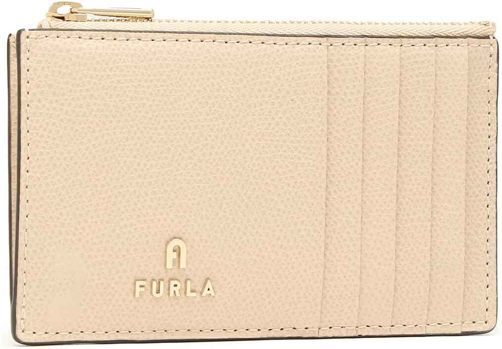 新品　FURLA フルラ　ベージュ コインケース Amazon | [フルラ]カードケース フラグメントケース カメリア
