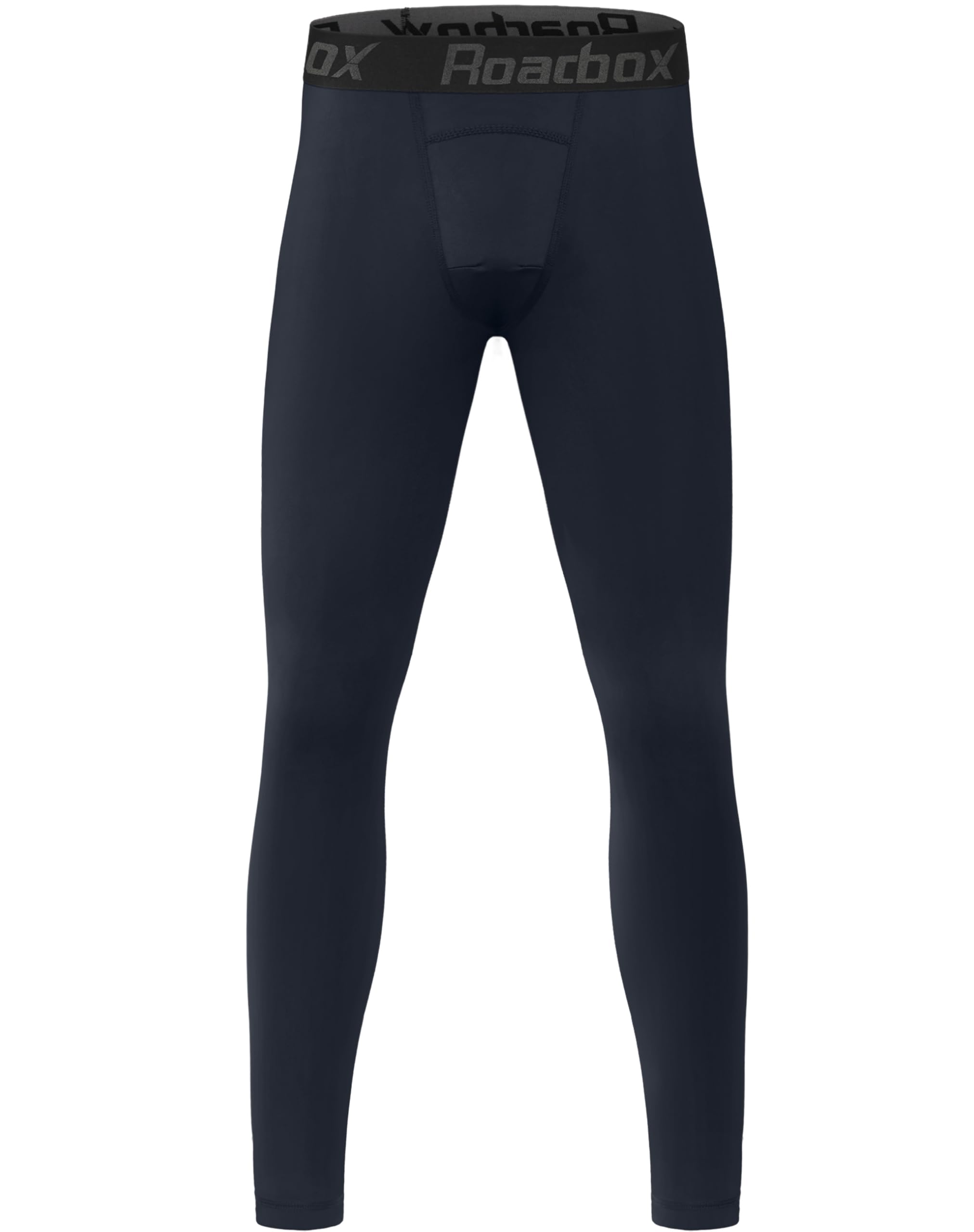 Roadbox 1er/2er Pack Kompressionshose Jungen, Sport Leggings Lang, Atmungsaktiv, Schnell Trocknend für Fußball & Laufen