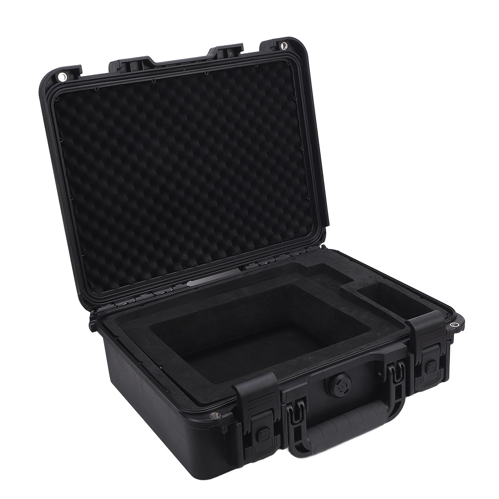 Keenso Custodia Rigida Rettangolare per Satellite per Mini Custodia Impermeabile Antiurto con Maniglia da Viaggio 41,9x34,8x14,7 Cm