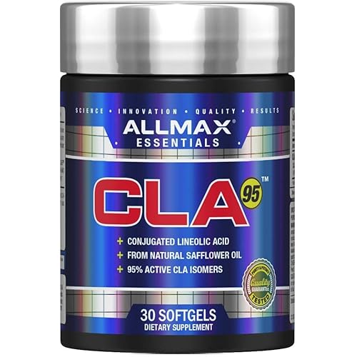 ALLMAX Nutrition - CLA (95% conjugated linoleic Acid) - 30 Softgels…