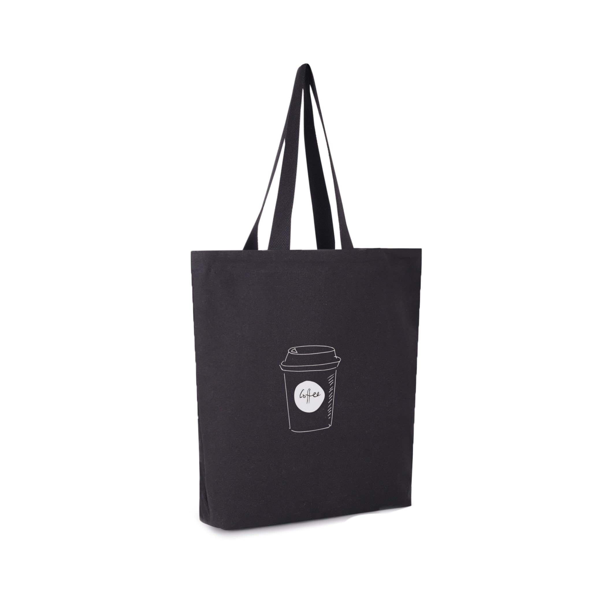Ecotribe Fashionable Design Tote Bags Women Shoulder Bag-Printed Silhoutte Cotton Bag-Zipper-Ecofriendly Travel Bag-Pack of 1 (Coffee Printed) (B0D1KRTCWC) Amazon Price History, Amazon Price Tracker