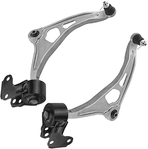 Miniatura 204 de Detroit Axle - 2 brazos de control superiores delanteros para Jeep Grand Cherokee Commander 2005-2010, brazos de control superior con ensamblaje de