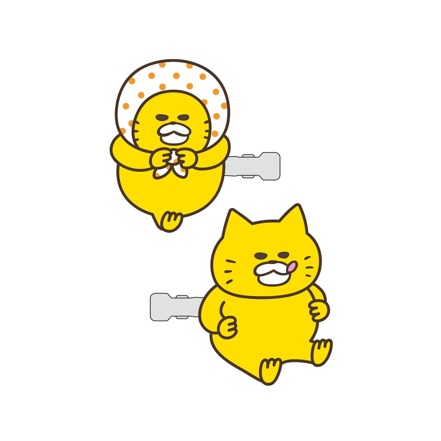 Amazon.co.jp: トーシンパック ノラネコぐんだん 前髪クリップ