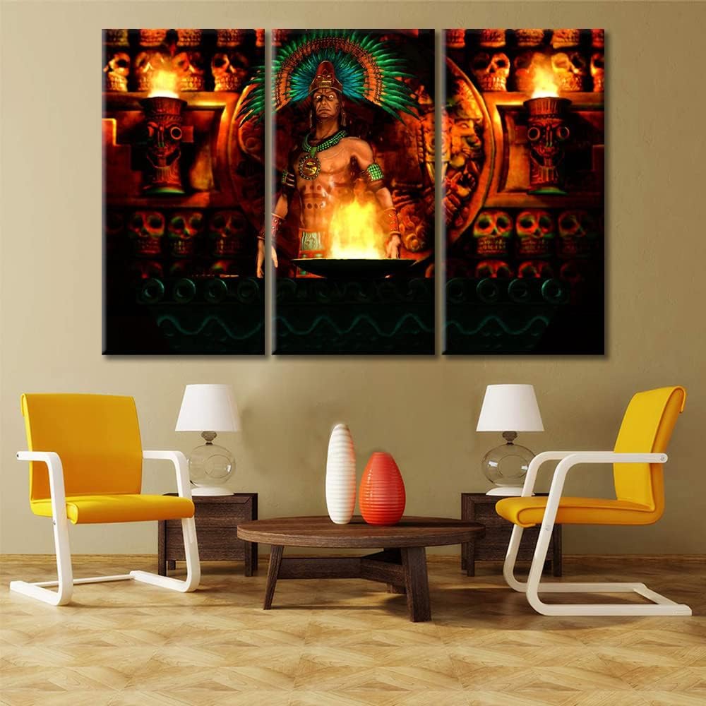 TUMOVO Art Work for Home Walls Ancient Mexican Wall