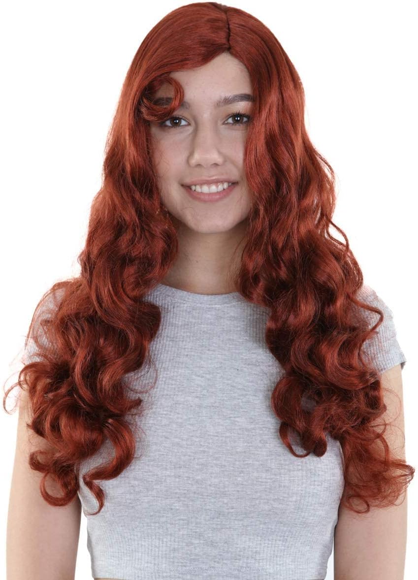 HPO Dark Auburn Seductress Style Wig HW-1081