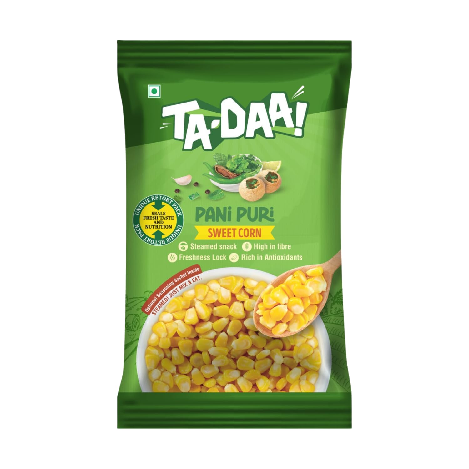 Tadaa Sweet Corn Kernels Pani Puri 225g-picture-30