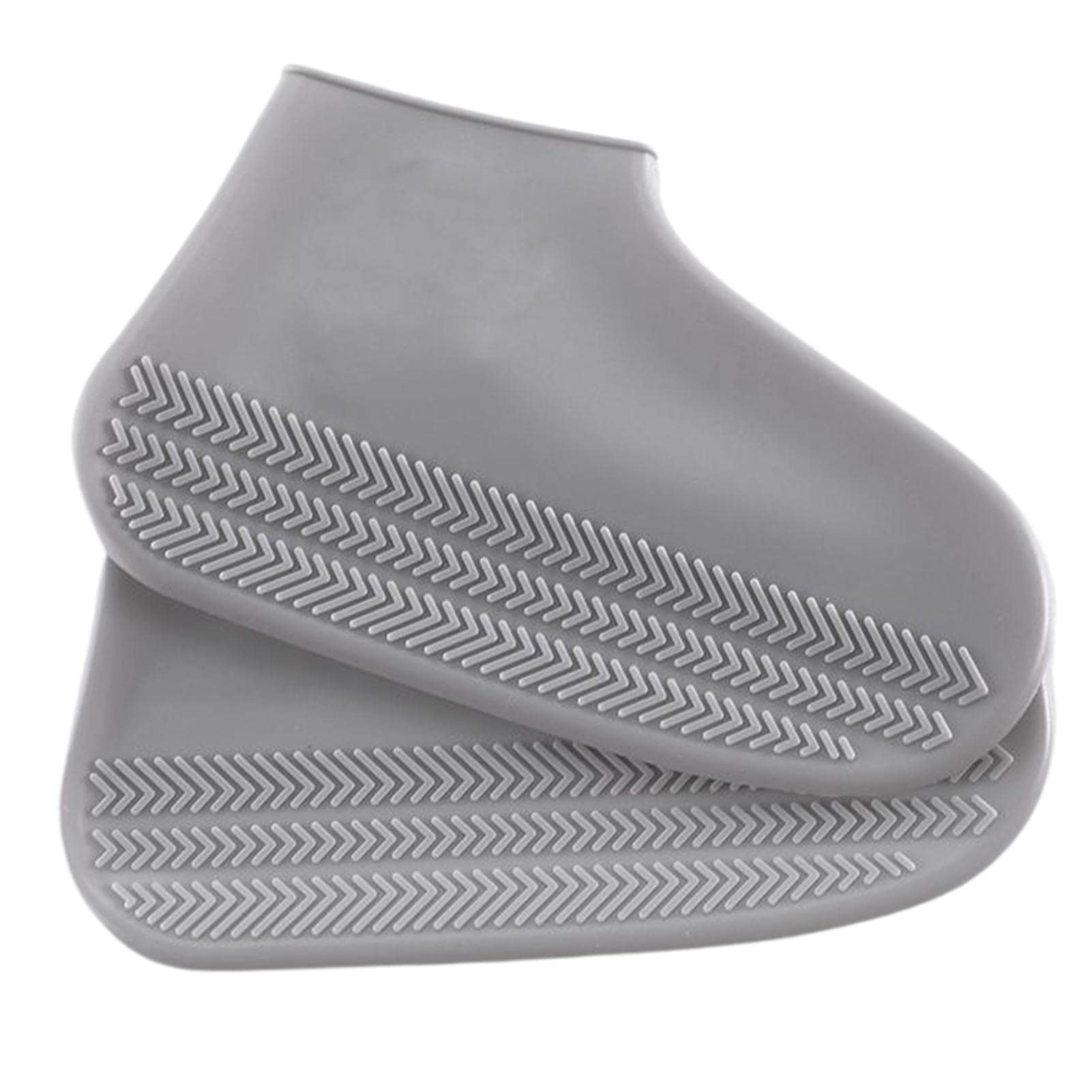 VZUHSW Couvre Chaussures Imperméables, Couvre Chaussures PVC Homme Femme, Réutilisables Imperméables Légers Antidérapants Couvre-Chaussures Couvre Chaussures pour Jour de Pluie