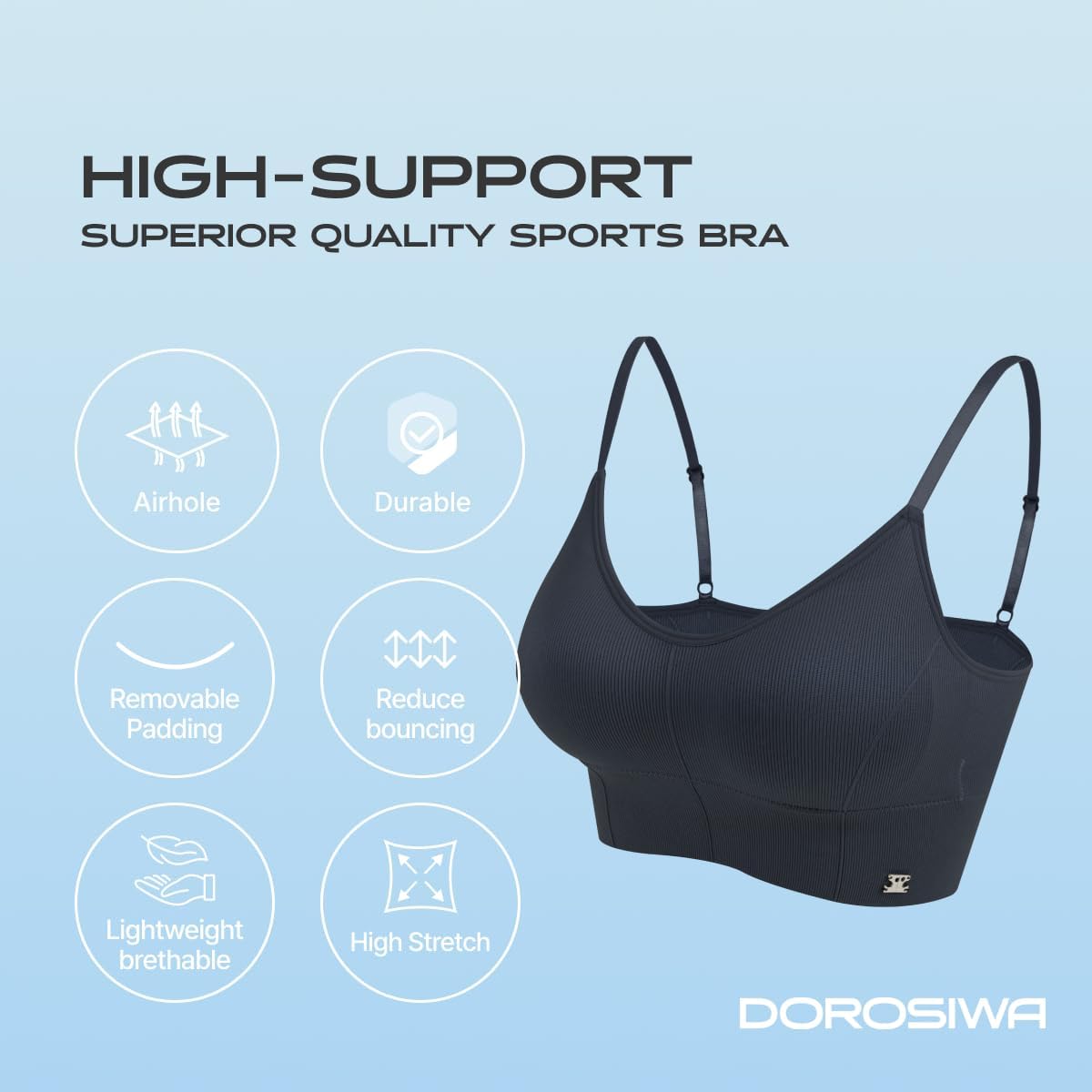 Full Shot Bra Volume Up Support, Daily, Sports, Comfortable, Wireless, Full-Coverage, No Underwire, Push Up - Image 4