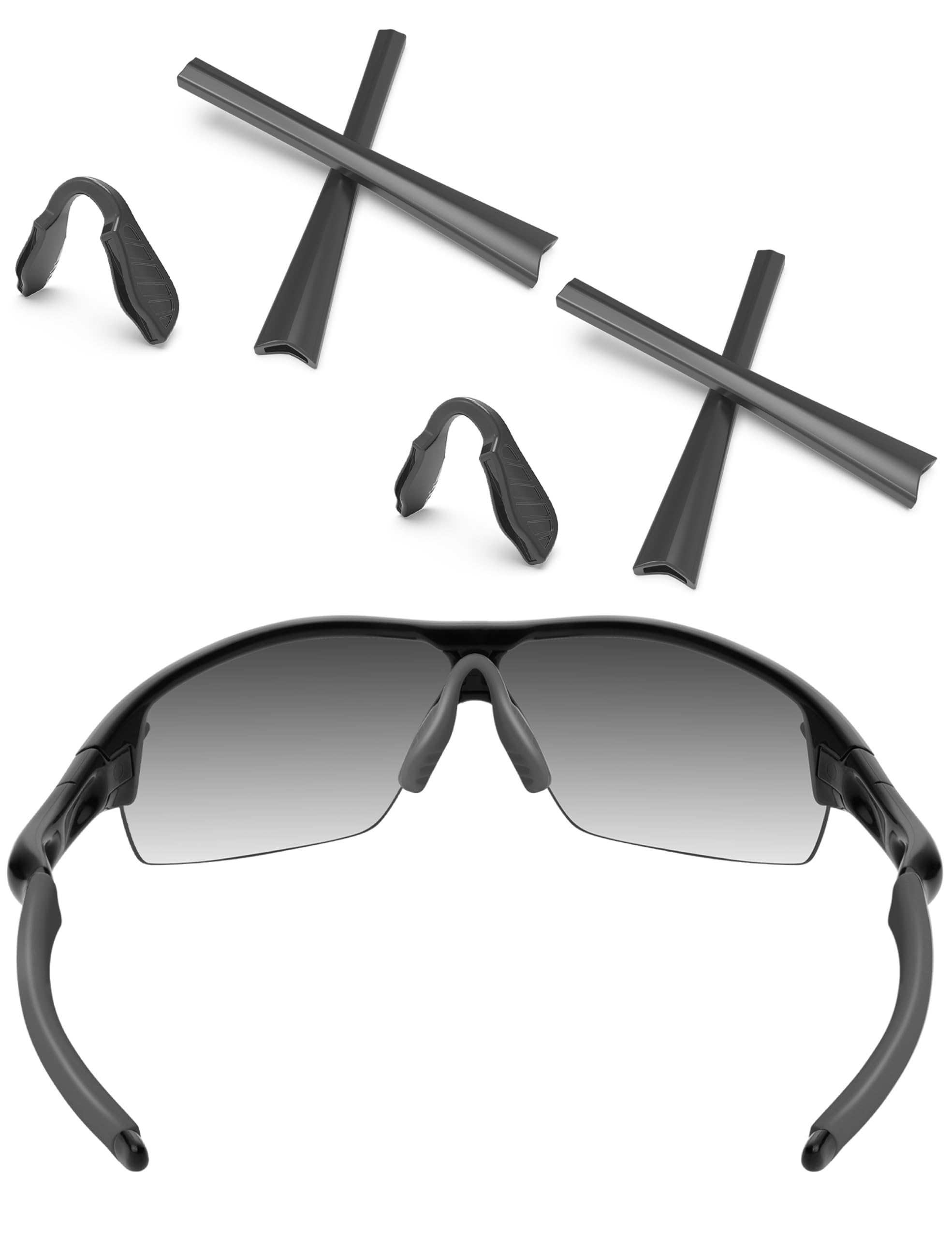 ToughAsNails Replacement Rubber Kits Earsocks and Nosepads for Radar Path/Edge/Range/Pitch/XL Sunglasses