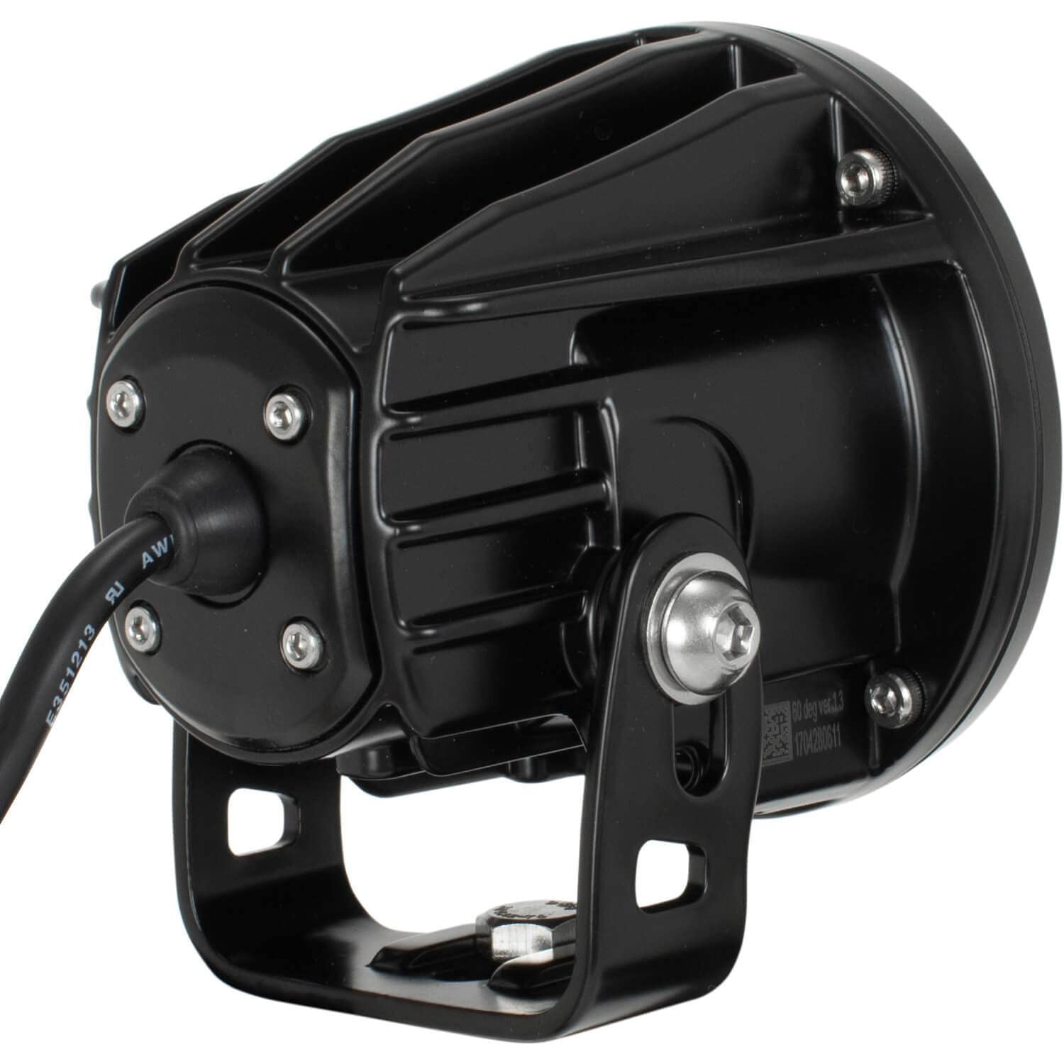 Vision X Lighting 9141343 Optimus Black Round 10W Narrow LED Light - Pair