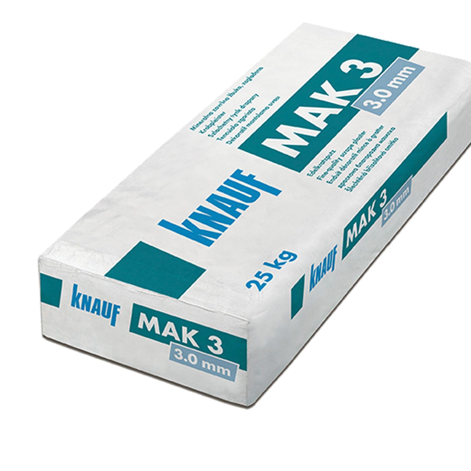Knauf Mak3 3mm 25kg Kratzputz zweilagig Marmorkorn (Naturweiß)