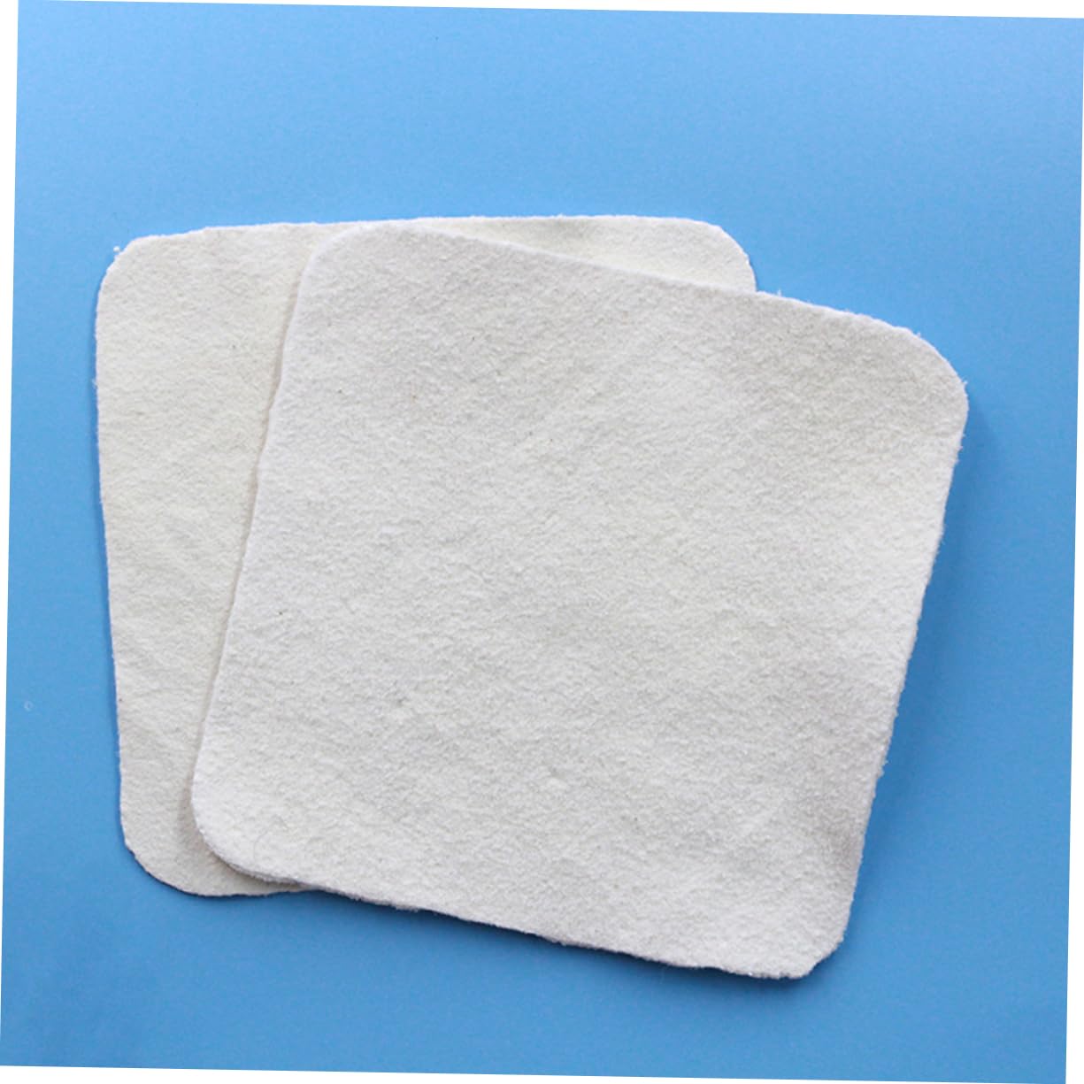 FOMIYES Pulire Il Panno Stoffa Salviette Collane di Perle Cleaner per Gioielli Detergente per Tessuti per Gioielli Panno per Pulitore di Gioielli Pelle di Pecora Bianca