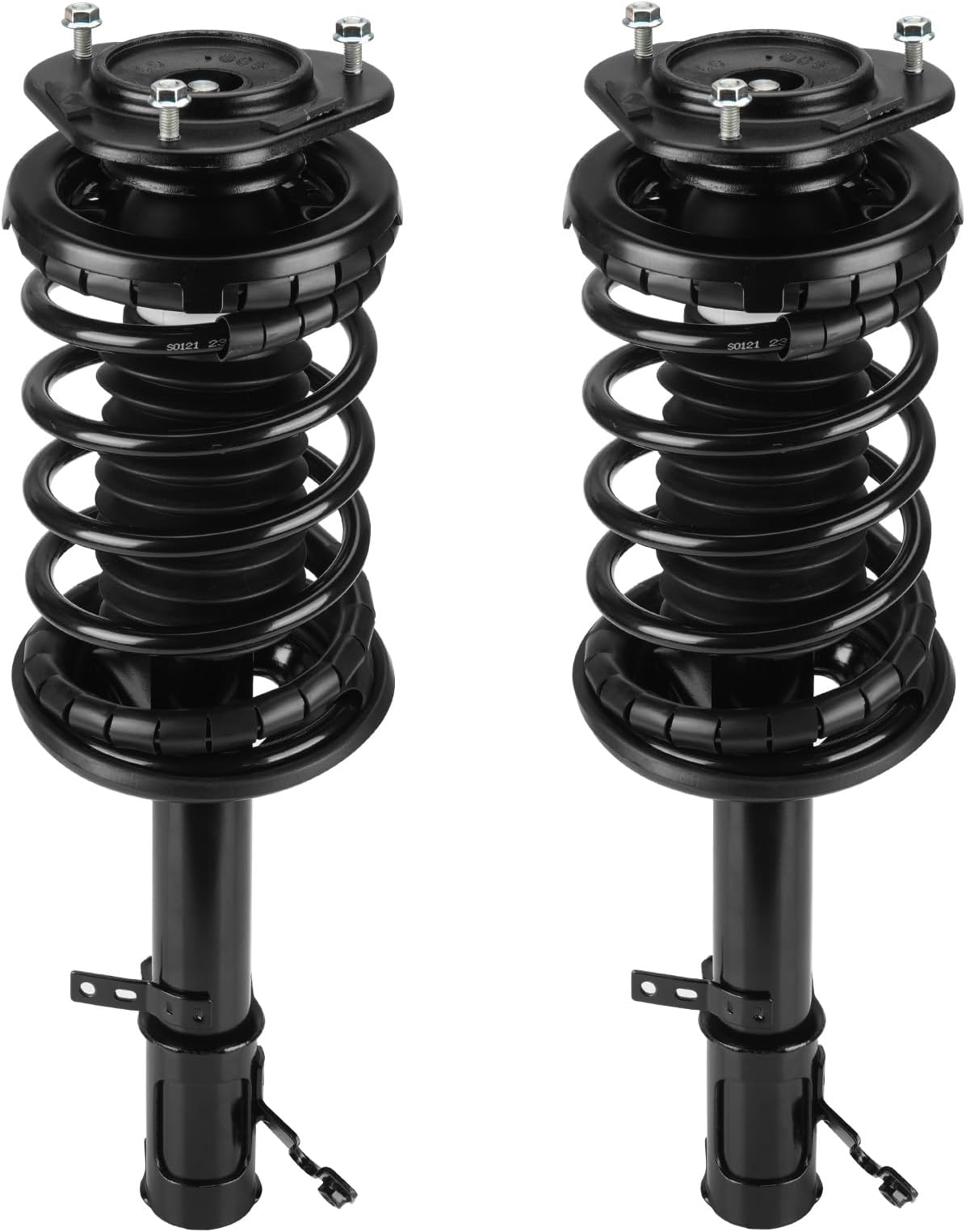 AEagle Front Strut Shock Assembly w/Coil Spring for 1993-2002 Toyota Corolla, Chevy/Geo Prizm, Replace 271951L 271951R, Left & Right, 2PCS