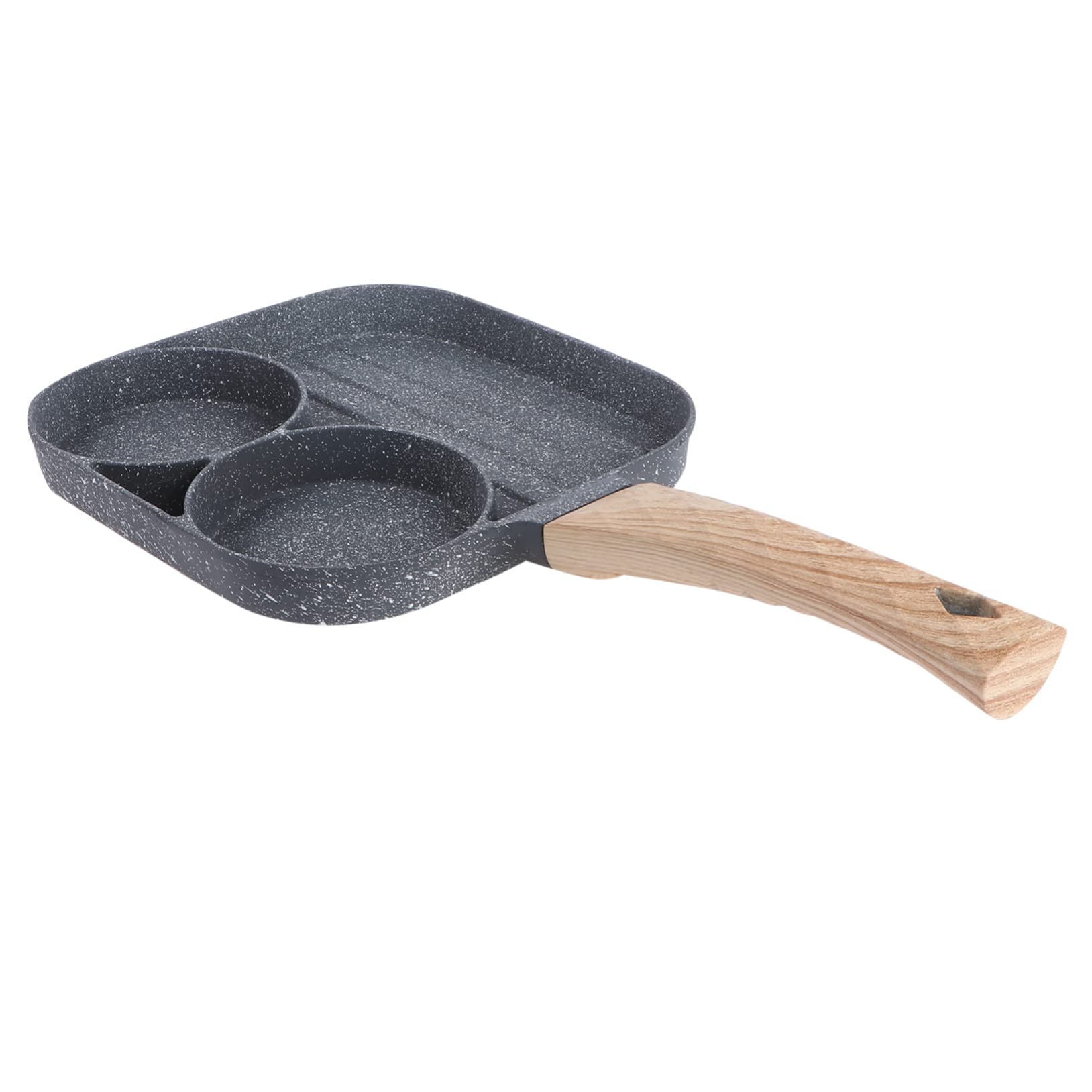 ABOOFAN Egg Frying Pan Nonstick Aluminium Alloy Cooking Tool for Breakfast for Gas and Induction Stoves for Pancakes Bacon and More