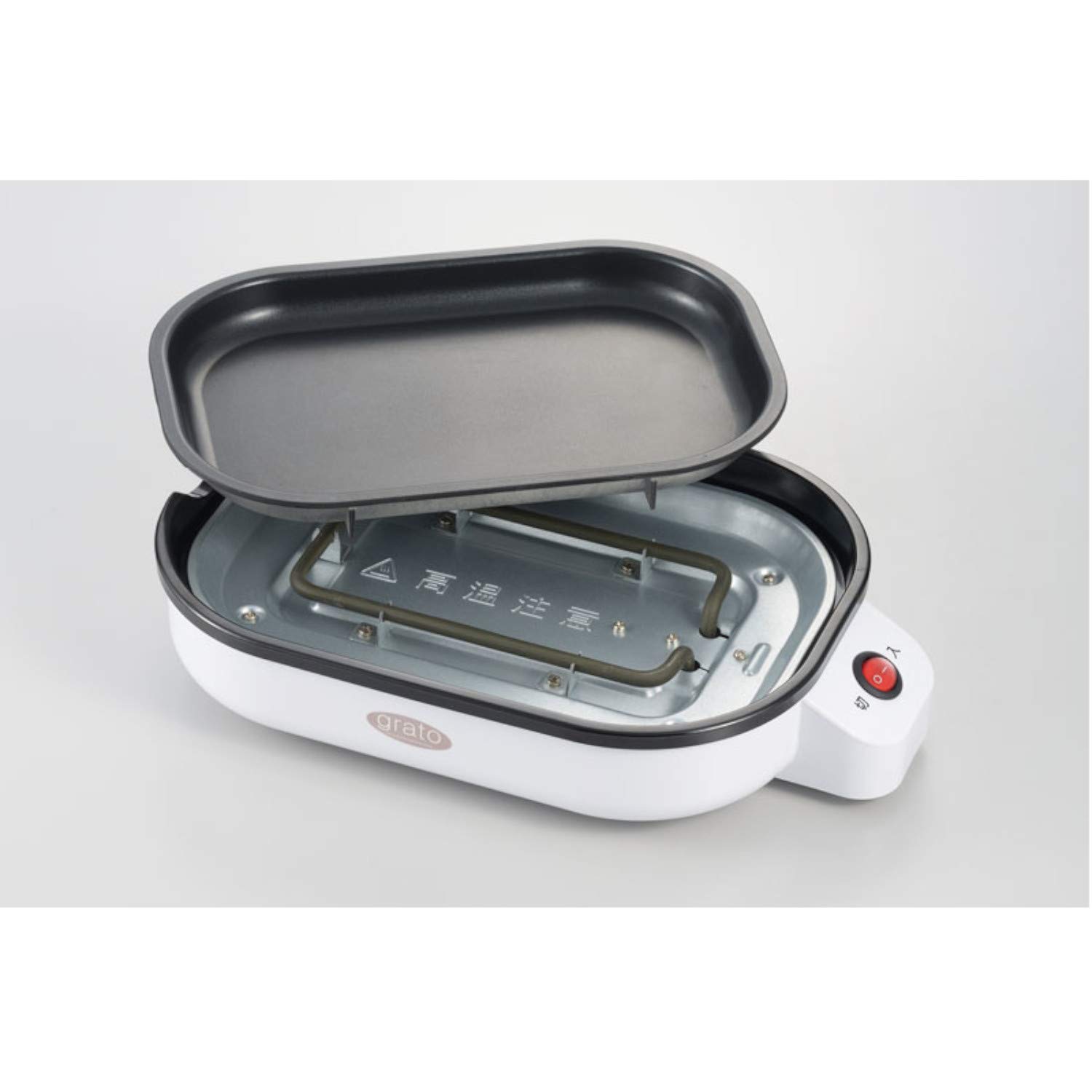 グラート 着脱式ホットプレート 焼肉プレート・たこ焼プレート付 GR-265-P3(中古品) Amazon | 丸山 グラート 着脱式 ホットプレート 焼肉プレート たこ焼