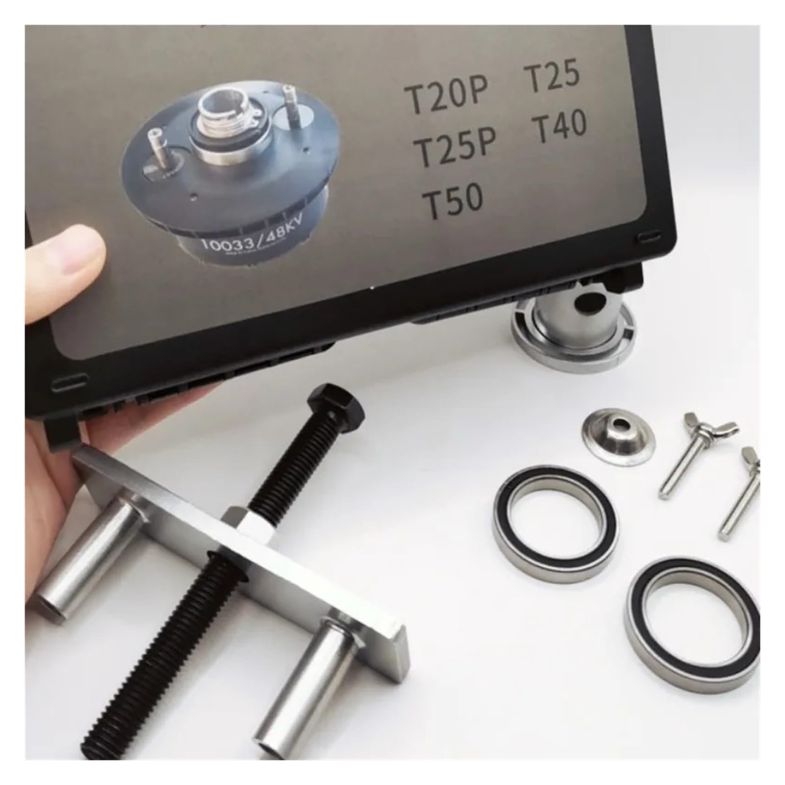 Herramienta de extracción de engranajes de bomba, extractor de rodamientos de motor, compatible con DJI Agras Drone T40/T20P/T50/T25/T25P Motor