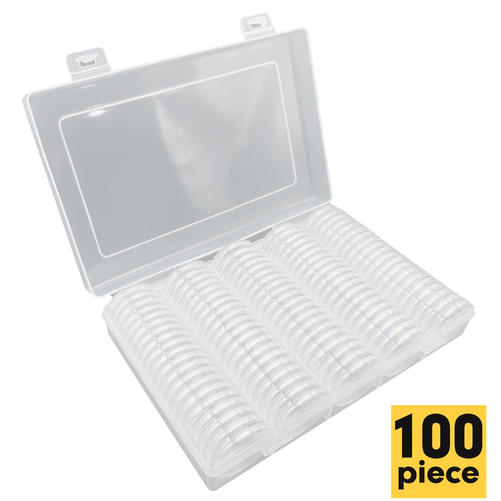 Amazon.co.jp: S-NET コイン カプセル ケース ホルダー クリア 記念