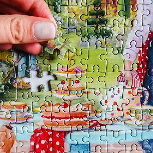 Gibsons Summer Reflections 1000 Piece Jigsaw Puzzle for Adults, Beautiful Summer Garden Scene by Claire Comerford - Image 4