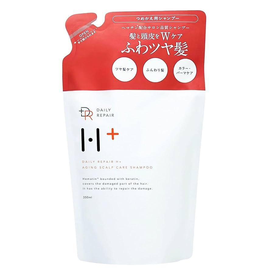 シャンプー deep repair h+ drh+ Amazon | DRH+ デイリーリペアH+ スカルプシャンプー 【ヘマチン