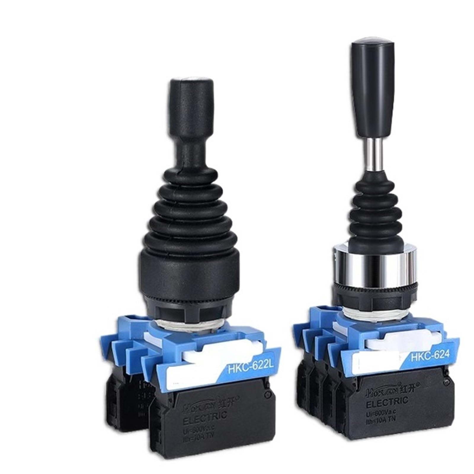 1 x 22 mm Monolever-Kipp-Joystick-Wippschalter, Kreuzschalter, 2 4-Wege-Reset, Momentary HKC-622 624 612 624L (HKC-614)