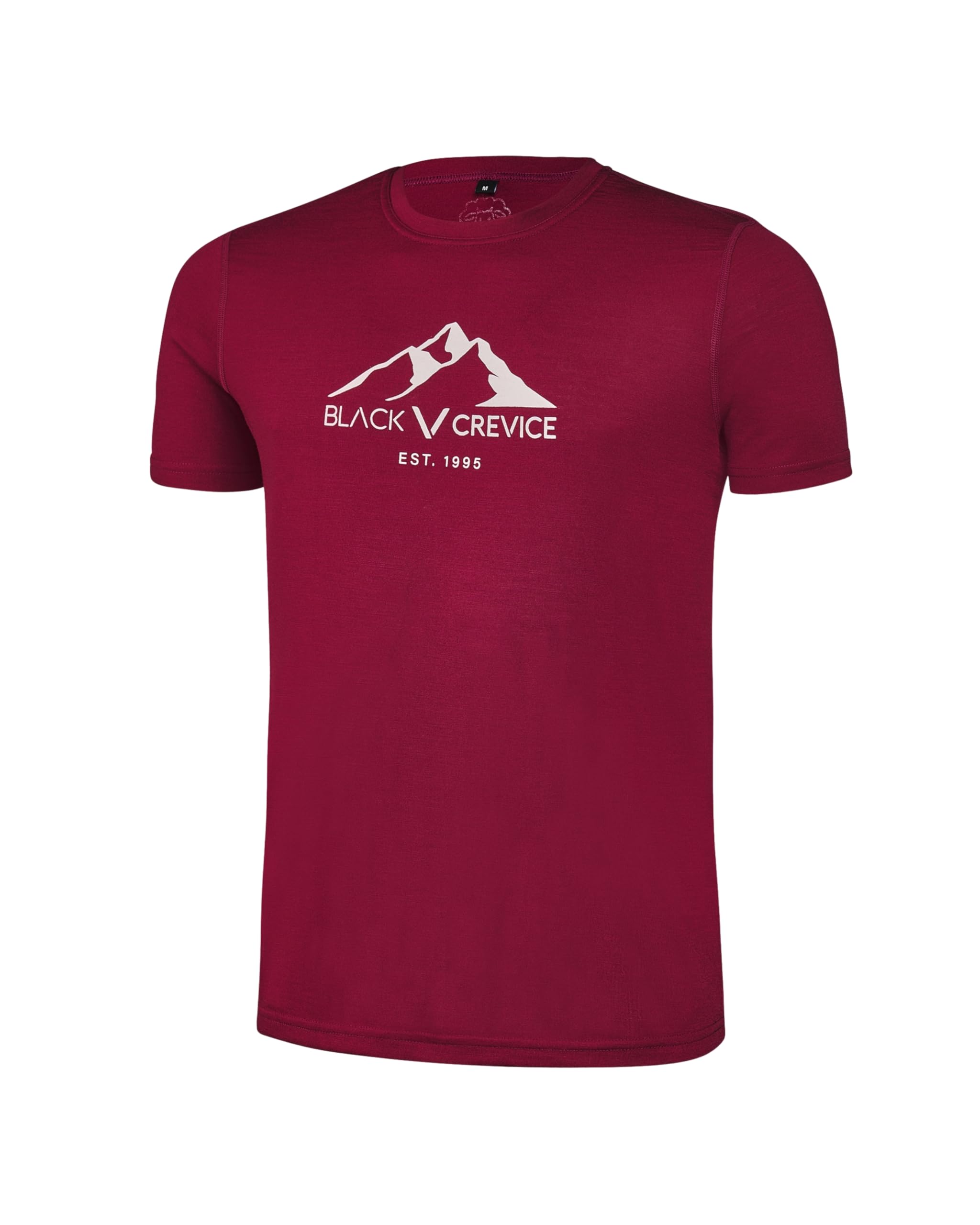 Black Crevice Herren Merino T-Shirt