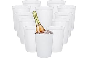 12-Pack White Buckets: The Versatile Solution for Parties and Home Decor