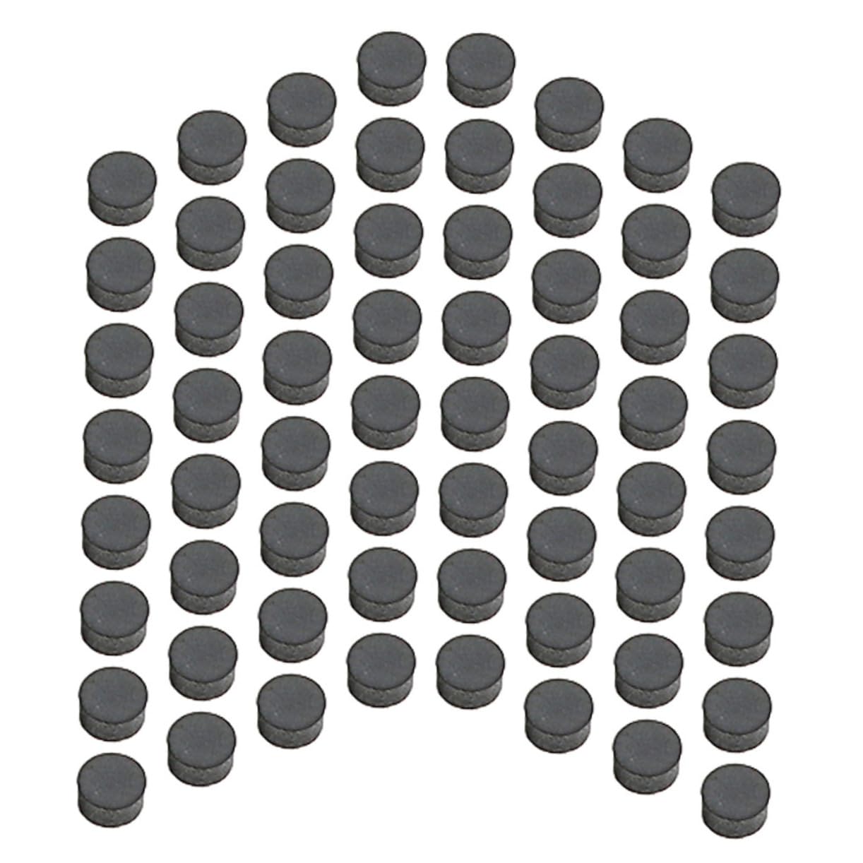 Toddmomy 100pcs Guitar Tone Fretboard for Sided Dots Markers Guitar Fret Stickers Guitar Accessories Music Instrument Supplies Finger Board Instrument Parts Inlay Marker Plastic Black