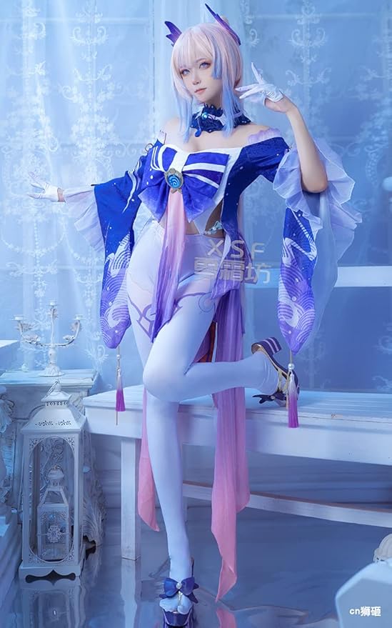 新品、本物、当店在庫だから安心】 原神 珊瑚宮心海 コスプレ衣装