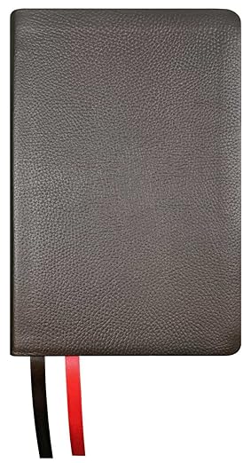 NASB Reference Bible, Black, Genuine Cowhide Leather, 2020 text