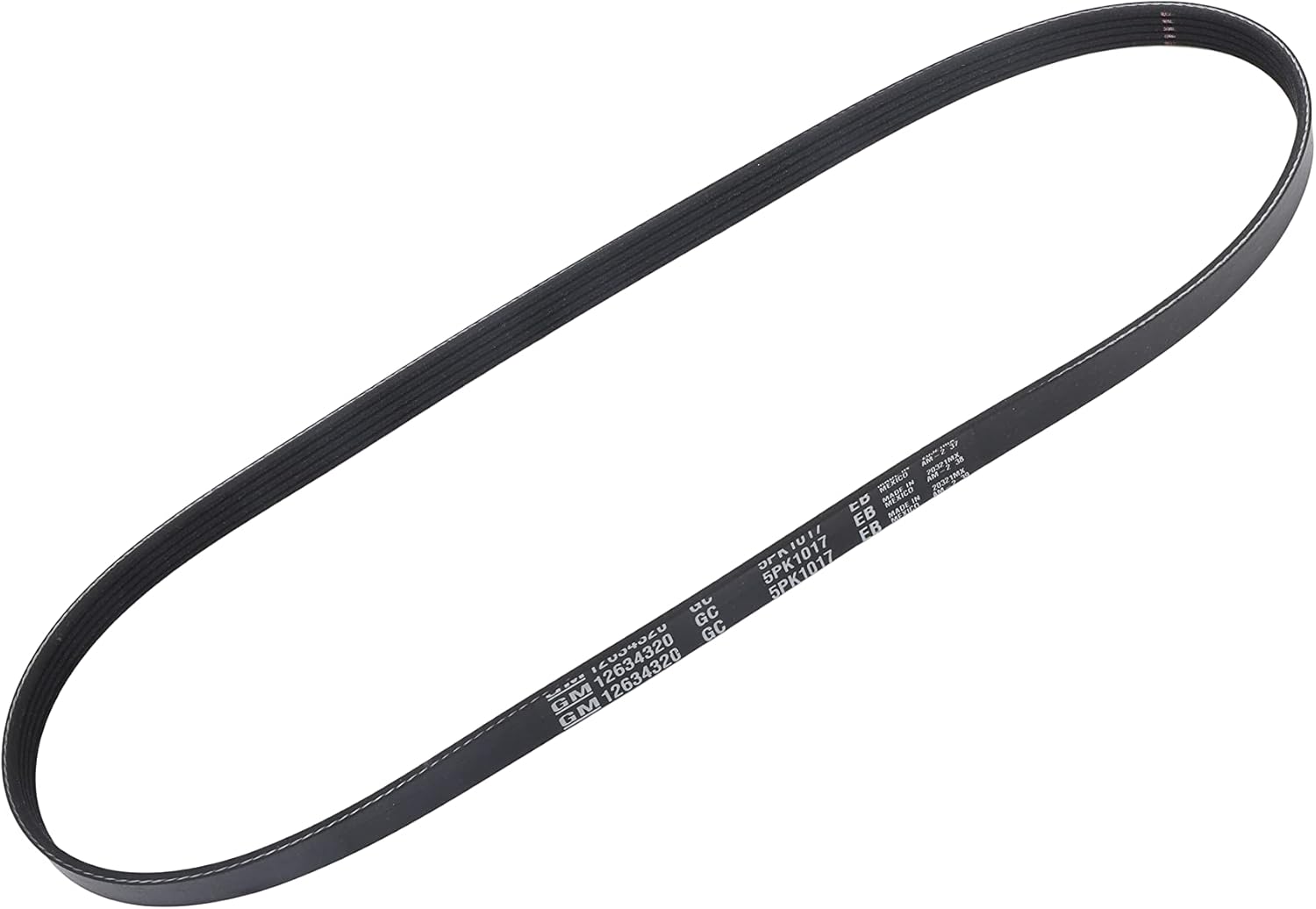 ACDelco GM Original Equipment 12634320 V-Ribbed Serpentine Belt