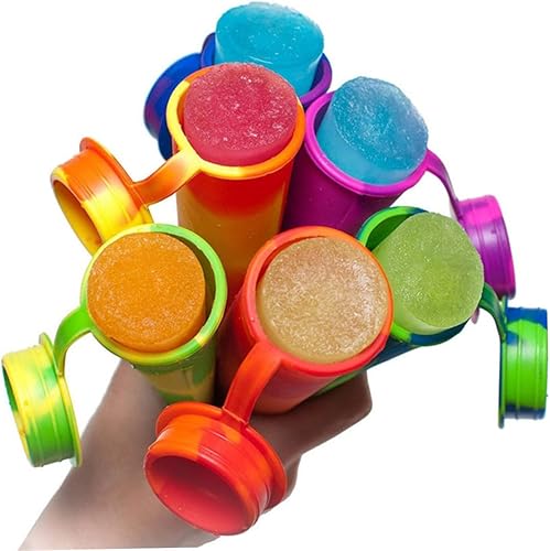 Miniatura 2 de Zerodeko 8 Pcs Popsicle Mold Manual Popsicle Ice Pouch Hand Mold Ice Making Molds Popsicle Maker Molds Baby Cakes Molds for Chocolate Molde De Para