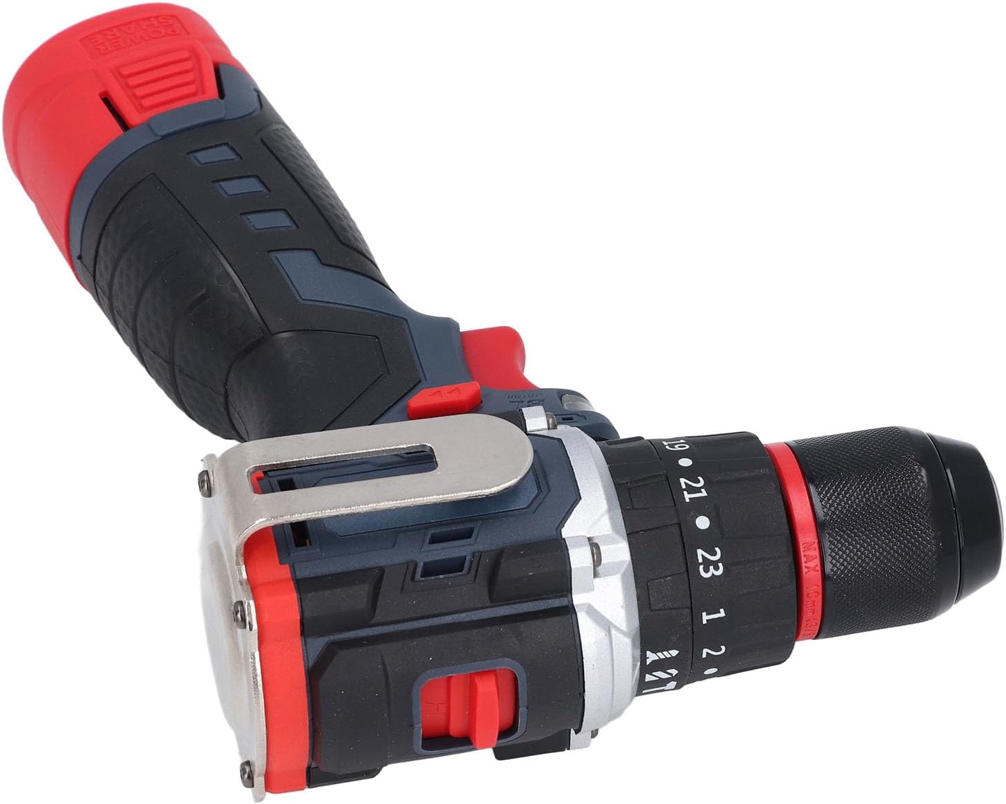 Headerbs ブラシレスモーター電動ドリル 18V コードレスパワードリル 80NM トルク 2000mAh バッテリーと急速充