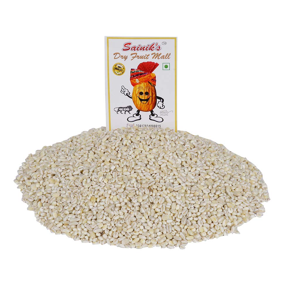 Sainik's Dry Fruit Mall Barley 800gms Whole Grain Pearl Barley/Pearl Barley Jau-800g 2