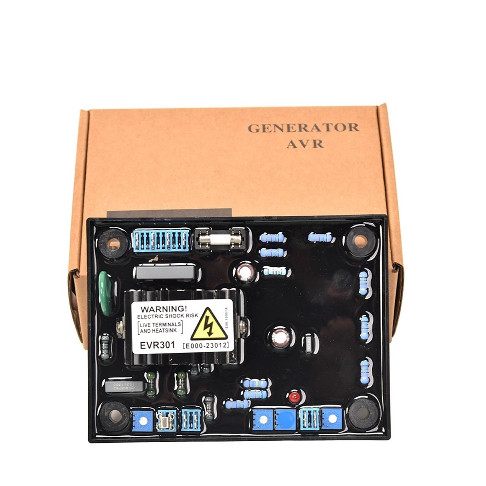 Nvsfzgiyg Evr301 1Pcs Evr306 Excitation Regulator Diesel Brushless Genset Automatic Voltage(Evr301)