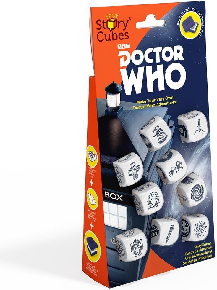 Creativity Hub Rory's Store Cubes: Doctor Who Dice Game Set