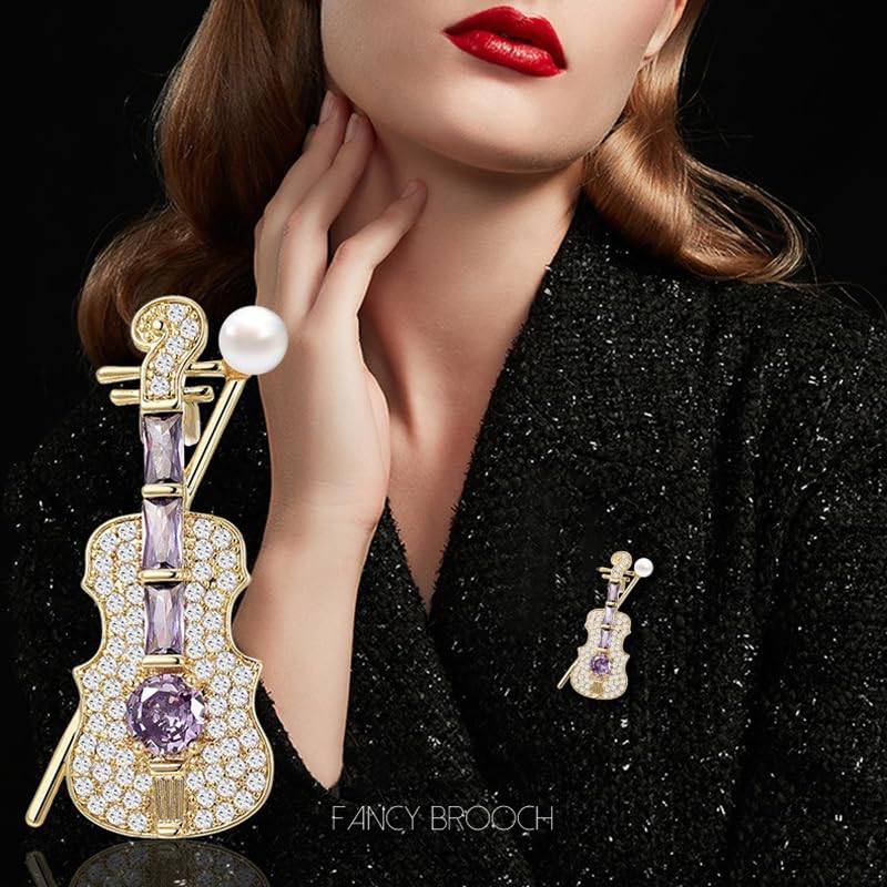 Image of Elegant Pearl Flower Designer Brooch Pins Broches Costume Jewelry For Women Fashion Christmas Gift
