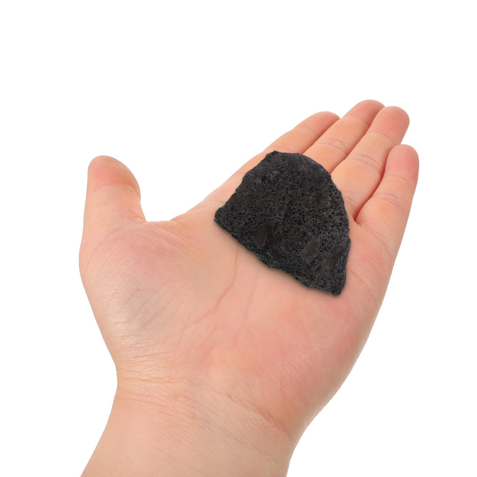 FOMIYES Pietre Diffusore di Aromi 4 Pezzi in Pietra Vulcanica Nera | Aromaterapia Passiva Non Elettrica, Rilascio Continuo, per Workspace e Living Room