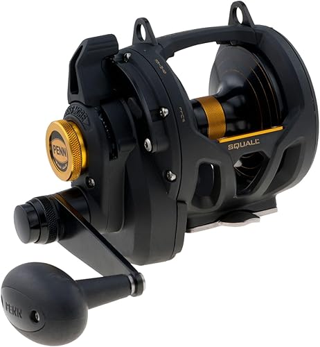 Squall - Palanca de arrastre de 2 velocidades, oro negro, 55.6 oz