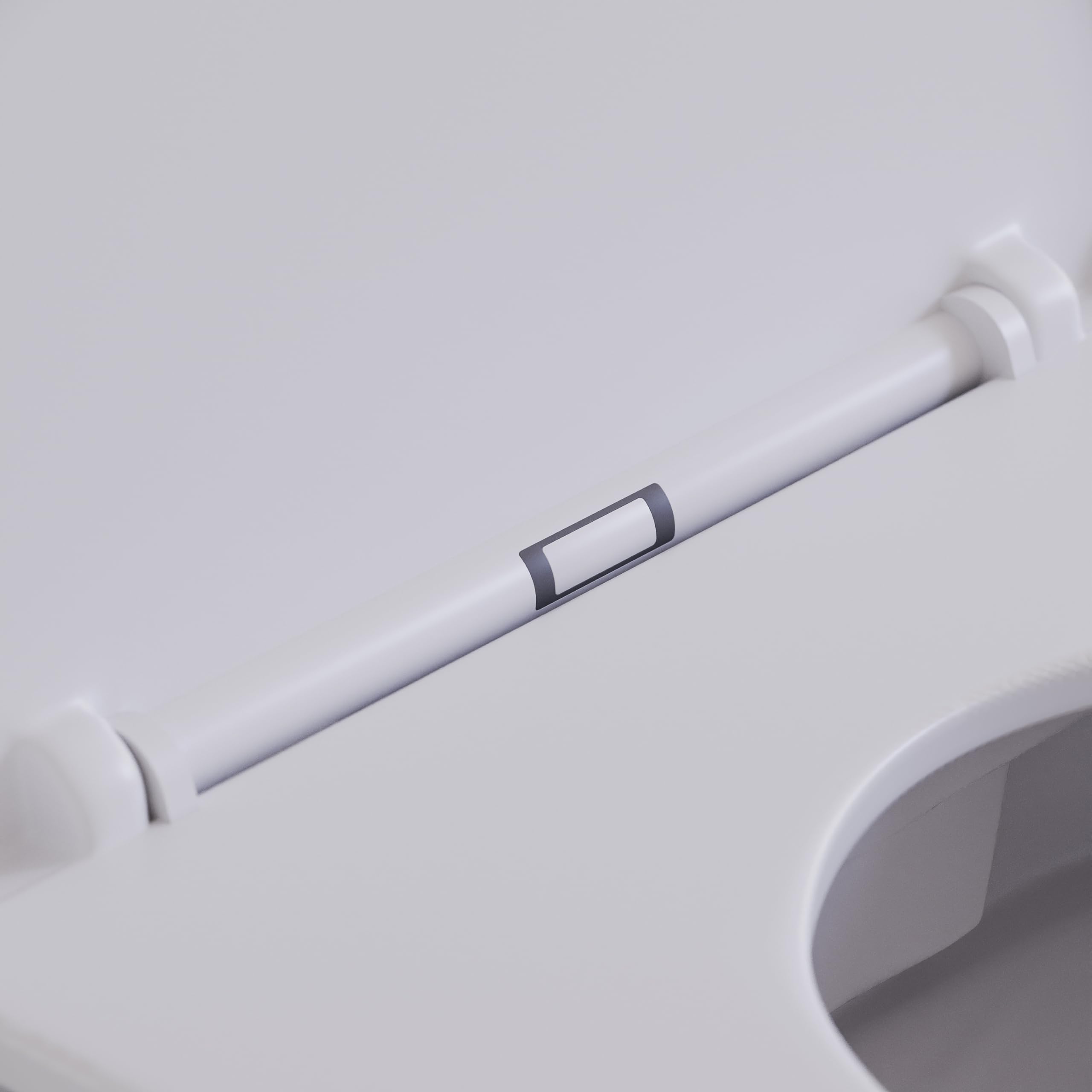 Sanitaires en Céramique Filomuro Vase Bidet Rimless Blanc Brillant Siège Soft-close Fermeture Ralentie Mod. Nassau
