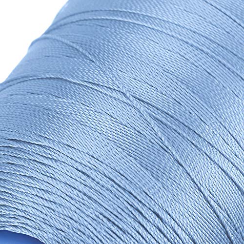 Hilo de coser poliéster 870 yardas 0.38 mm fuerte miniatura 5