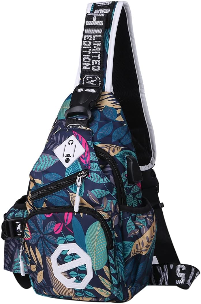 [Honesty Mouth] ワンショルダーバッグ 斜め掛け 肩掛け 多機能 ボディバッグ リュック