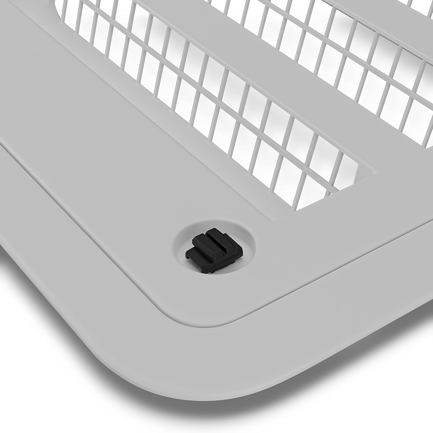 RV 20" Refrigerator Upper/Lower Side Wall Vent with Mesh Insect Screens for Campers Trailers RVs (White)